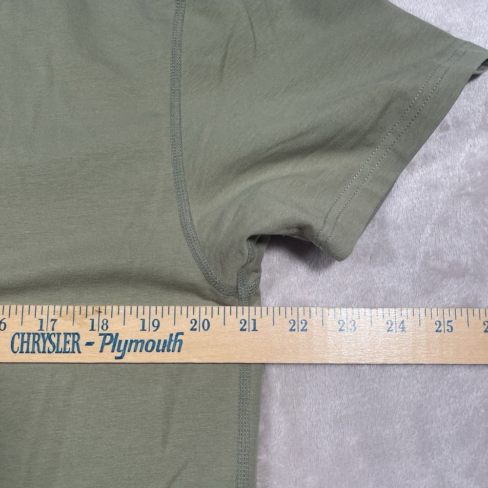 BYLT Premium Basics Lux Polo  Mens L Golf‎ Green Collared Stretch Casual - Picture 8 of 9